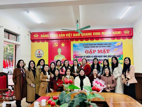 Chào mừng ngày nhà giáo Việt Nam 20.11.2025 - Trường THCS Kỳ Long
