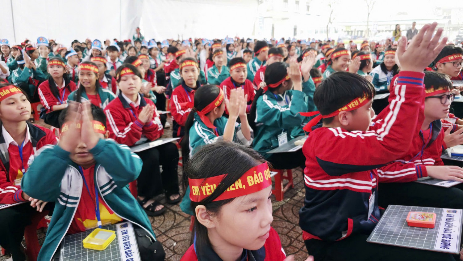 Cuộc thi “Em yêu biển, đảo quê hương" - Trường THCS Kỳ Long.